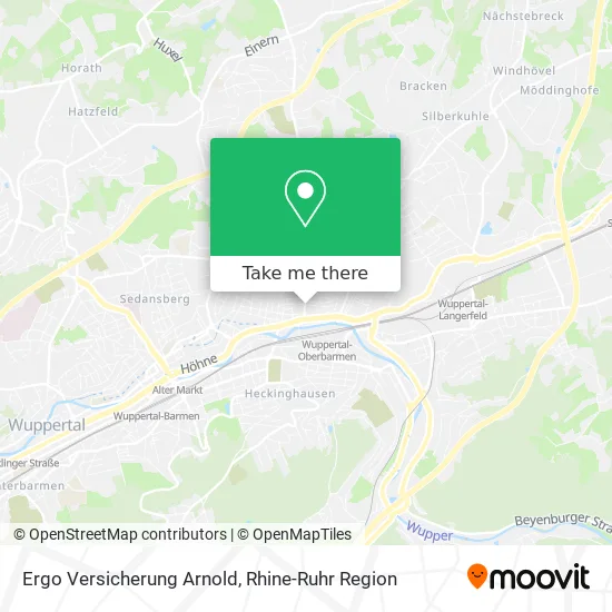 Карта Ergo Versicherung Arnold