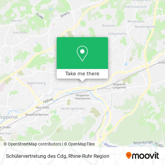 Schülervertretung des Cdg map