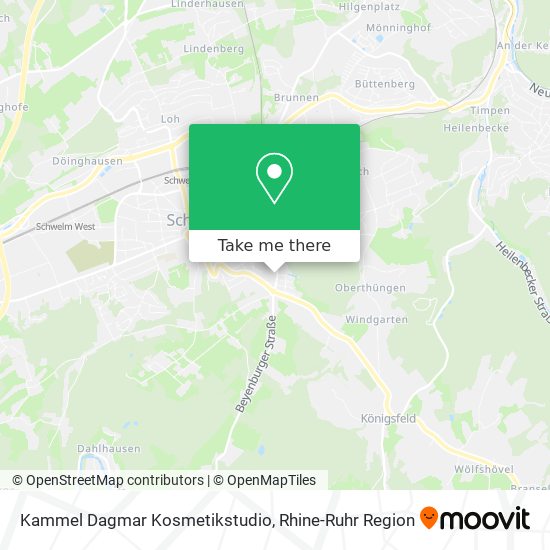Kammel Dagmar Kosmetikstudio map