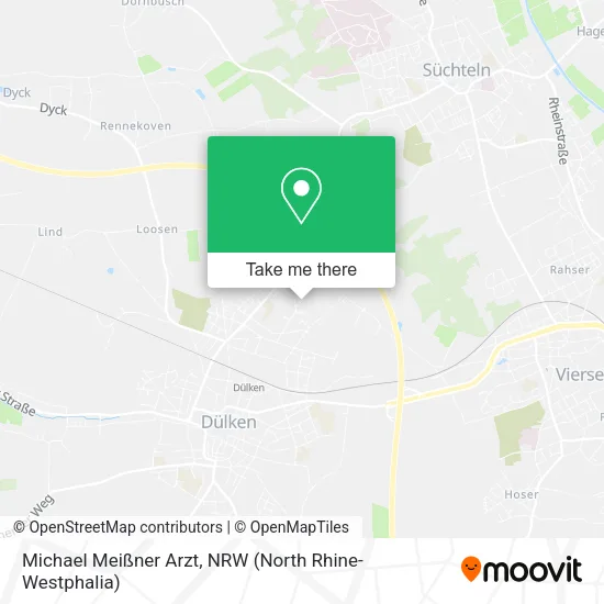 Карта Michael Meißner Arzt