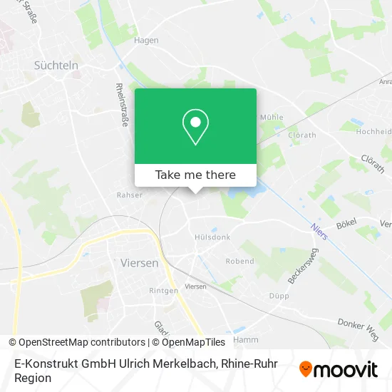 Карта E-Konstrukt GmbH Ulrich Merkelbach