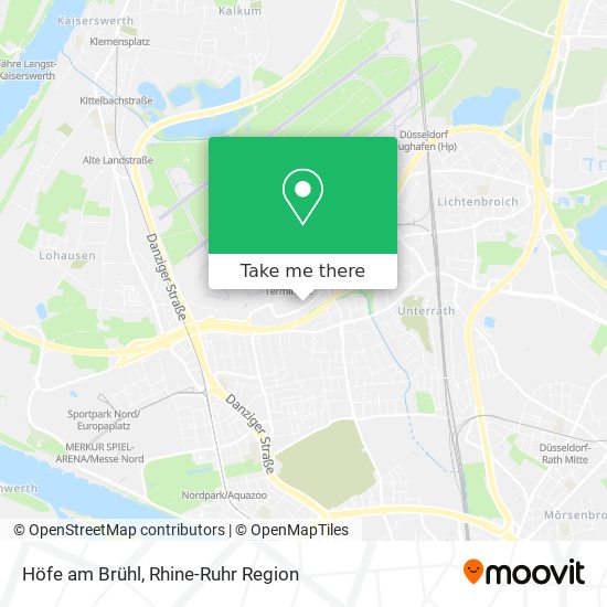 Höfe am Brühl map