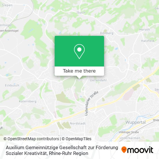 Auxilium Gemeinnützige Gesellschaft zur Förderung Sozialer Kreativität map