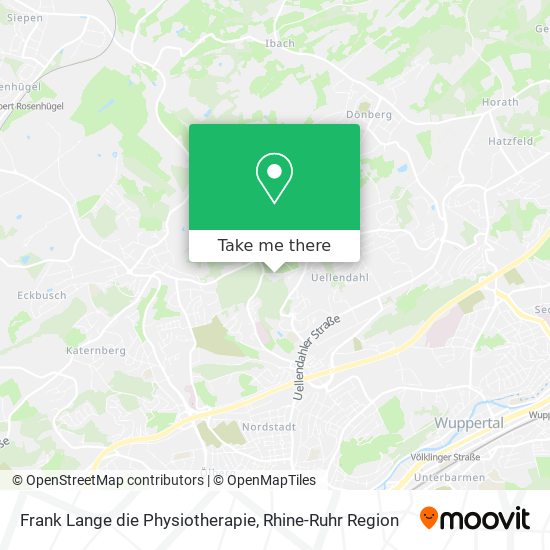 Frank Lange die Physiotherapie map