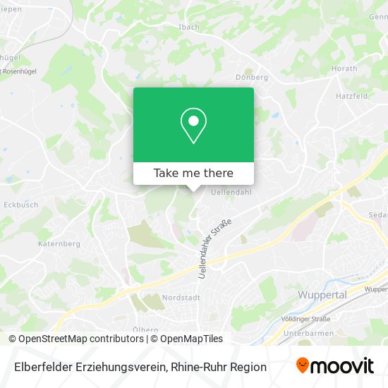 Elberfelder Erziehungsverein map