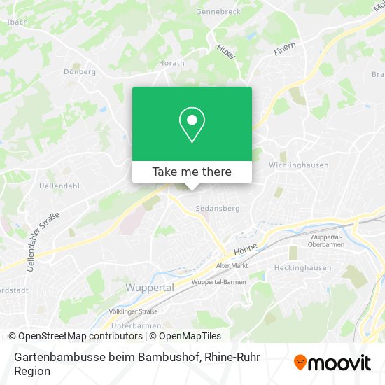 Gartenbambusse beim Bambushof map