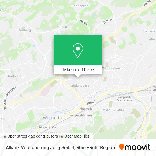Allianz Versicherung Jörg Seibel map