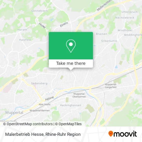 Карта Malerbetrieb Hesse