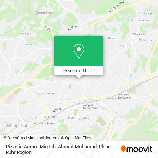 Pizzeria Amore Mio Inh. Ahmad Mohamad map