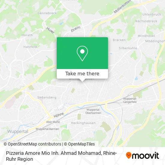 Карта Pizzeria Amore Mio Inh. Ahmad Mohamad