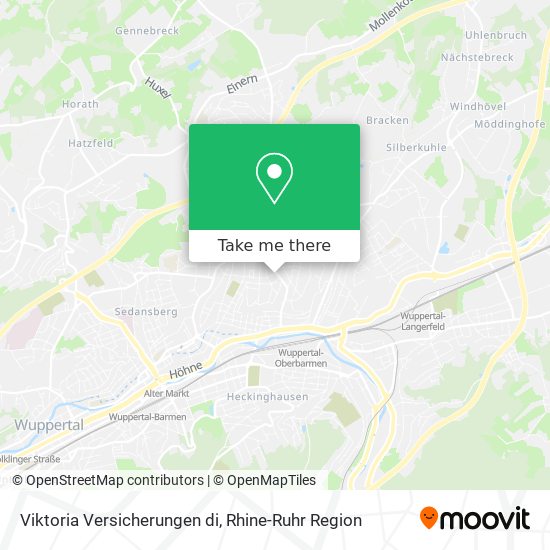 Viktoria Versicherungen di map