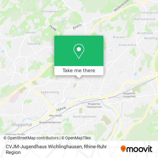 CVJM-Jugendhaus Wichlinghausen map