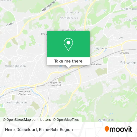 Карта Heinz Düsseldorf