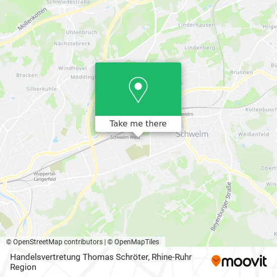 Карта Handelsvertretung Thomas Schröter