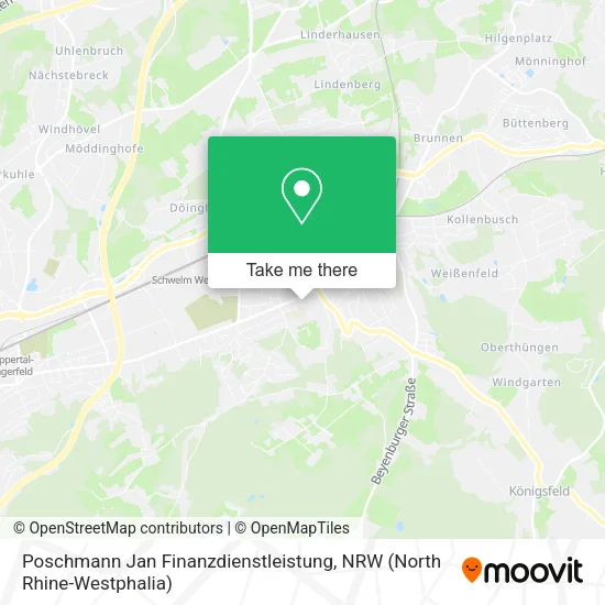 Карта Poschmann Jan Finanzdienstleistung