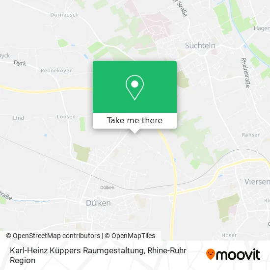 Карта Karl-Heinz Küppers Raumgestaltung