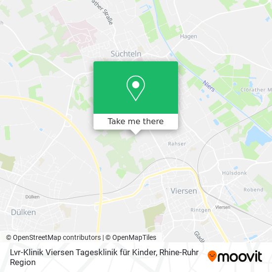 Lvr-Klinik Viersen Tagesklinik für Kinder map