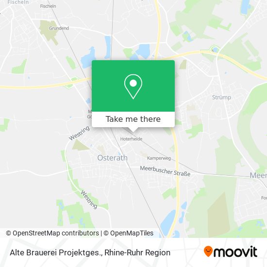 Alte Brauerei Projektges. map