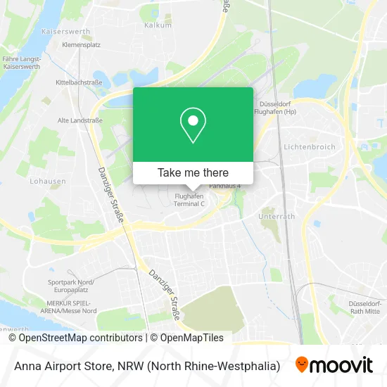 Карта Anna Airport Store