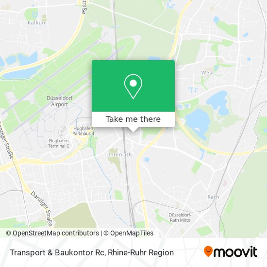 Transport & Baukontor Rc map