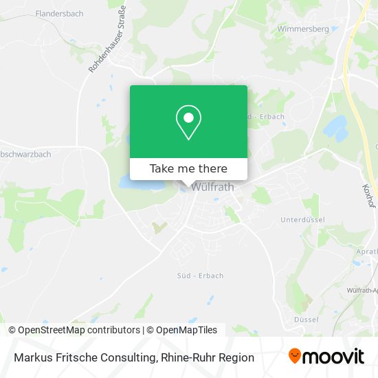 Markus Fritsche Consulting map