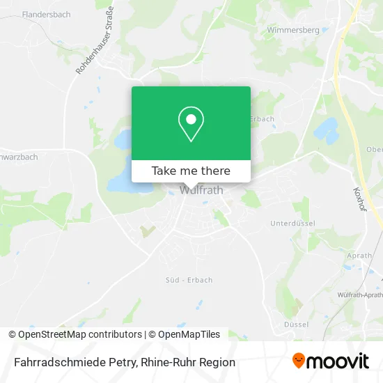 Карта Fahrradschmiede Petry