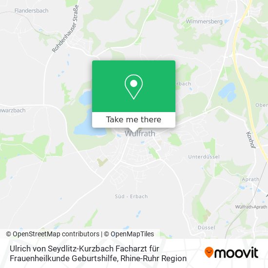 Карта Ulrich von Seydlitz-Kurzbach Facharzt für Frauenheilkunde Geburtshilfe