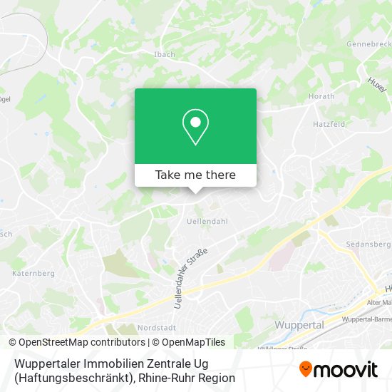 Карта Wuppertaler Immobilien Zentrale Ug (Haftungsbeschränkt)