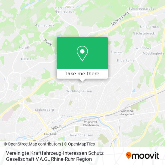 Vereinigte Kraftfahrzeug-Interessen Schutz Gesellschaft V.A.G. map