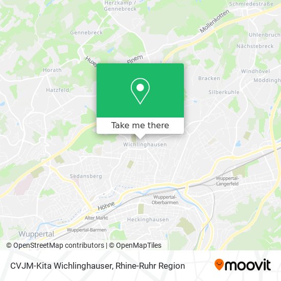 Карта CVJM-Kita Wichlinghauser