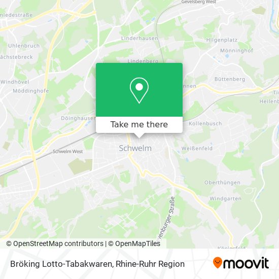 Bröking Lotto-Tabakwaren map