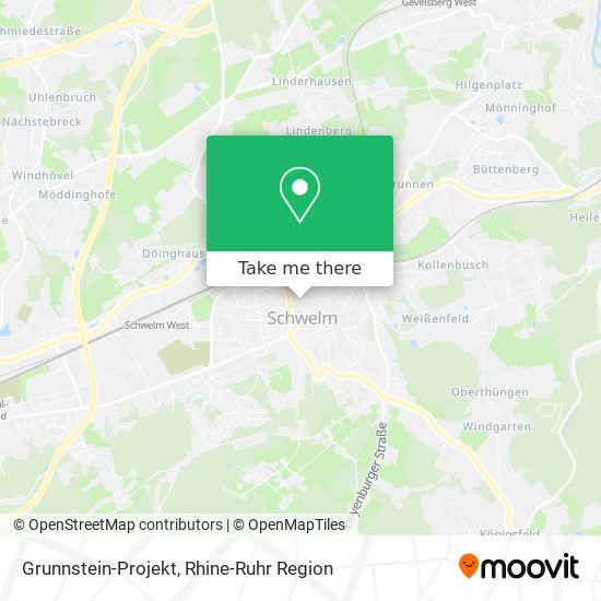 Grunnstein-Projekt map