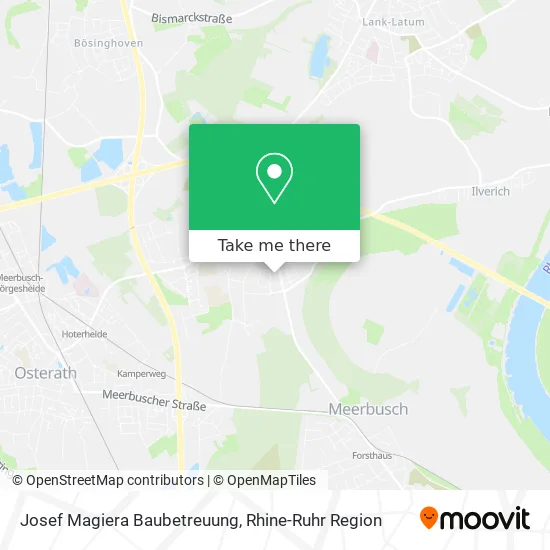 Карта Josef Magiera Baubetreuung