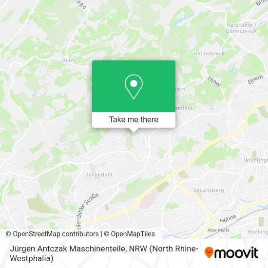 Карта Jürgen Antczak Maschinenteile