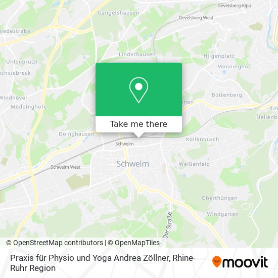 Praxis für Physio und Yoga Andrea Zöllner map