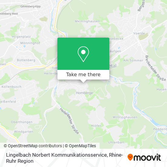 Карта Lingelbach Norbert Kommunikationsservice