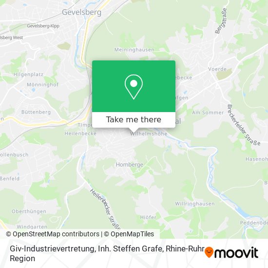 Карта Giv-Industrievertretung, Inh. Steffen Grafe