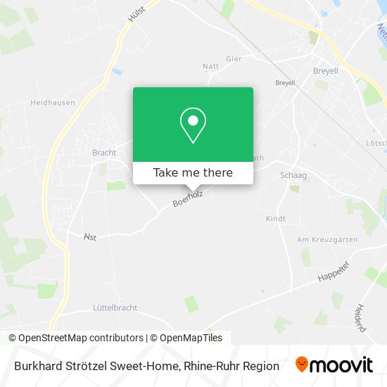 Burkhard Strötzel Sweet-Home map