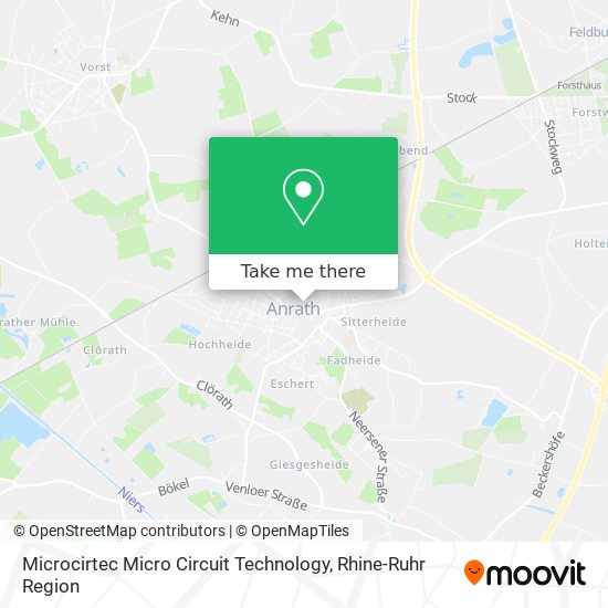 Microcirtec Micro Circuit Technology map
