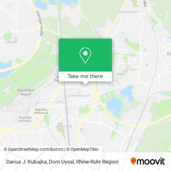 Darius J. Kubajka, Dorn Uysal map