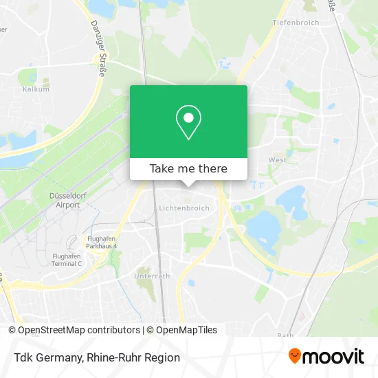 Карта Tdk Germany