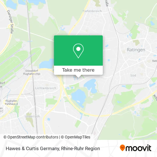 Карта Hawes & Curtis Germany