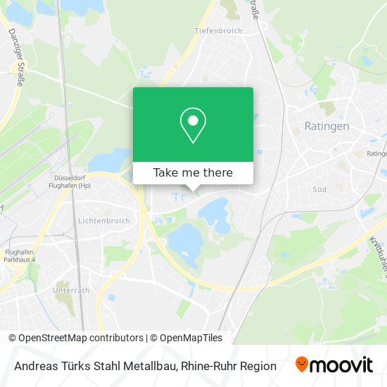 Andreas Türks Stahl Metallbau map