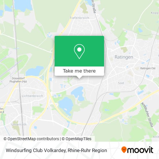 Windsurfing Club Volkardey map