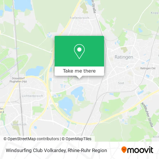 Карта Windsurfing Club Volkardey