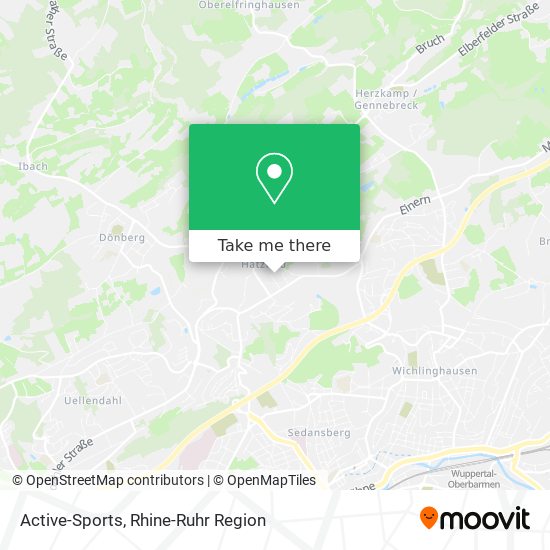 Active-Sports map