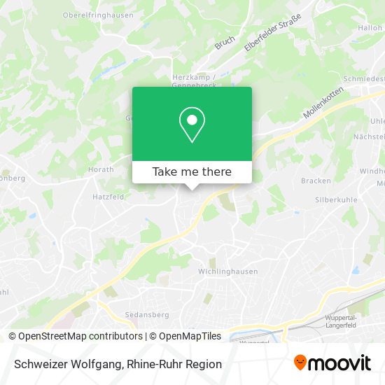 Schweizer Wolfgang map