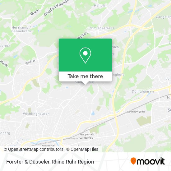 Förster & Düsseler map