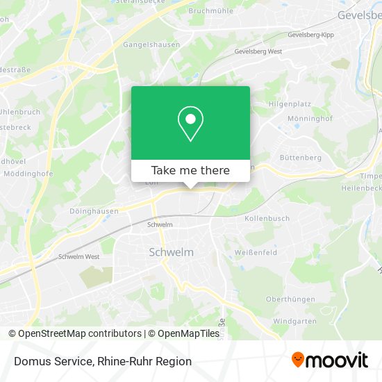 Domus Service map