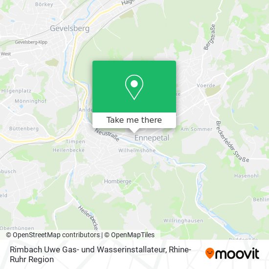 Карта Rimbach Uwe Gas- und Wasserinstallateur